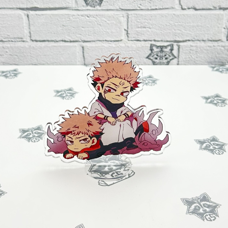 Акрилова колекційна фігурка Chibi Аниме: Магиічна битва/JK (Ітадорі Юдзі, Itadori Yuji) 3 10см