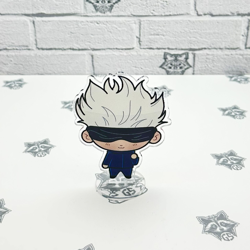 Акрилова колекційна фігурка Chibi Аниме: Магиічна битва/JK (Сатору Годжо, GoJo Satoru) 1 10см