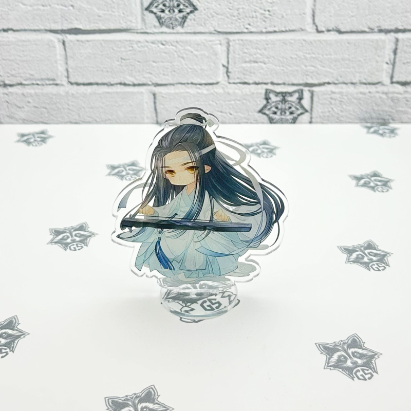 Акрилова колекційна фігурка Chibi Аніме: Mo Dao Zu Shi  магістр диявольського культу Лань Ванцзі 10 см
