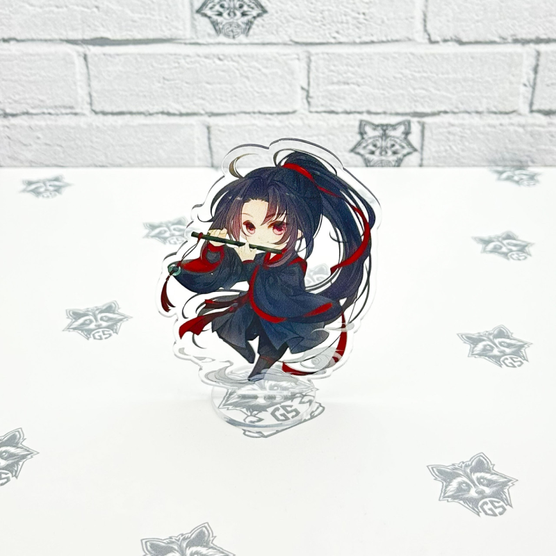 Акрилова колекційна фігурка Chibi  Аніме: Mo Dao Zu Shi  магістр диявольського культу Вей Усянь 10 см