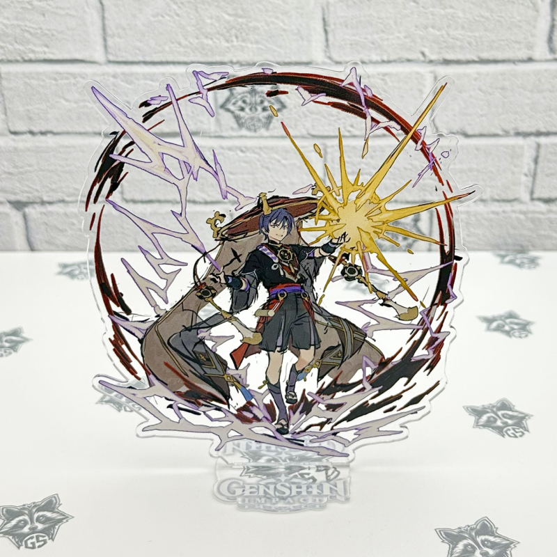 Акрилова колекційна фігурка Геншин Імпакт - Genshin Impact (Мандрівник Скарамуччі 2) 15 см