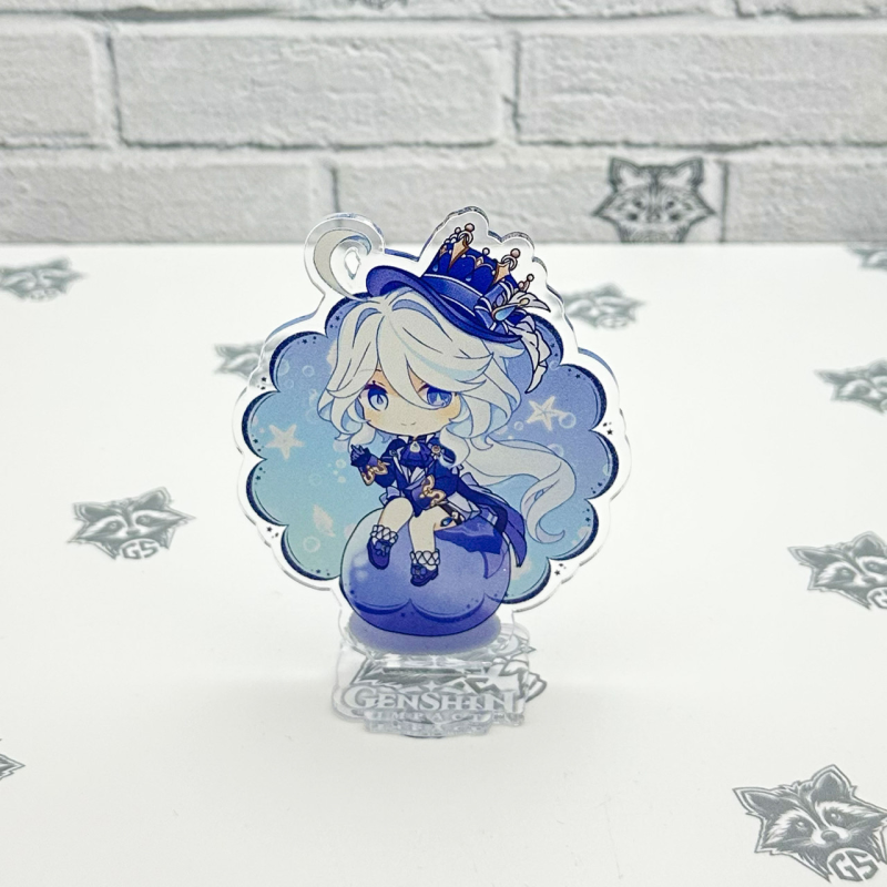 Акрилова колекційна фігурка Геншин Імпакт - Genshin Impact Chibi Фурина 1 10 см
