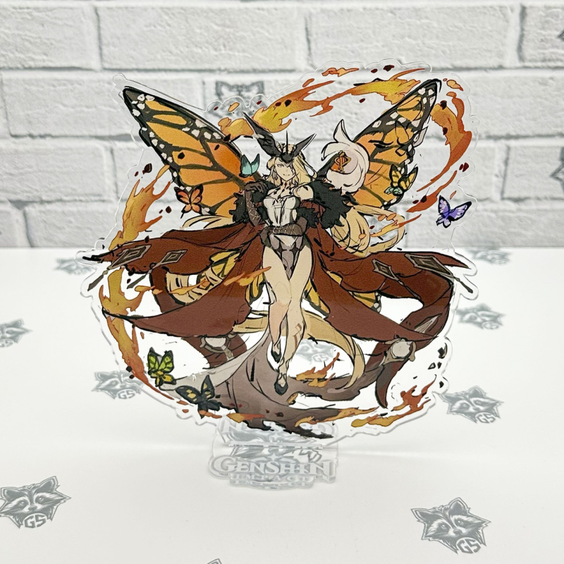 Акрилова колекційна фігурка Геншин Імпакт - Genshin Impact (Синьйора в ролі Багряної Відьми Полум“я) 15 см