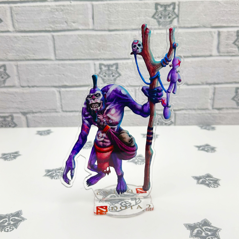 Акрилова колекційна фігурка Dota 2 Witch Doctor 15 см