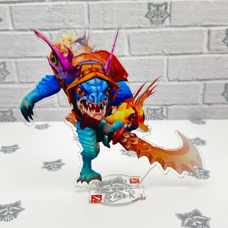 Акрилова колекційна фігурка Dota 2 Slark 1 15 см