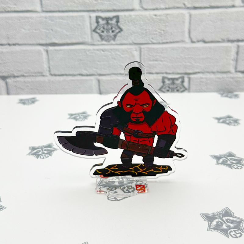 Акрилова колекційна фігурка World of Warcraft Чібі Chibi Dota 2 Axe 10 см