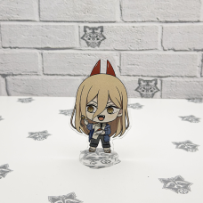 Акрилова колекційна фігурка Chibi Аніме: Людина бензопила Пауер 10 см