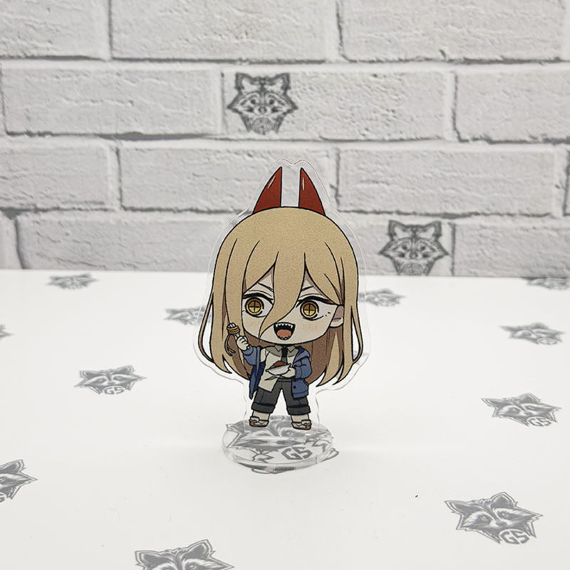 Акрилова колекційна фігурка Chibi Аніме: Людина бензопила Пауер 10 см