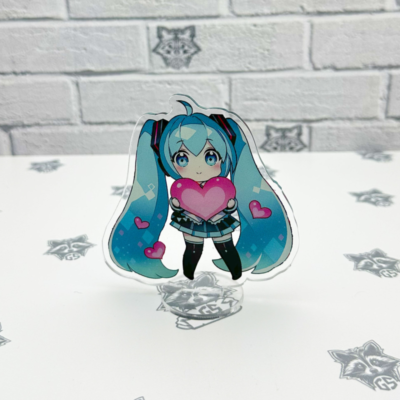 Акрилова колекційна фігурка Chibi Hatsune Miku Хатсуне Міку 10 см