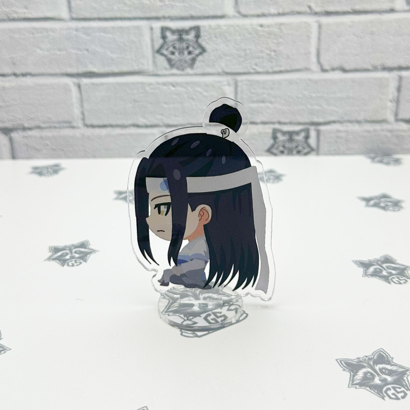Акрилова колекційна фігурка Chibi Аніме: Mo Dao Zu Shi  магістр диявольського культу Лань Ванцзі 1 10 см