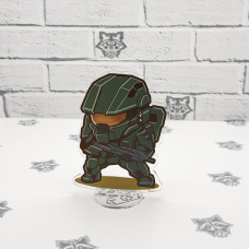 Акрилова колекційна фігурка Chibi Halo Мастер Чиф 10 cм