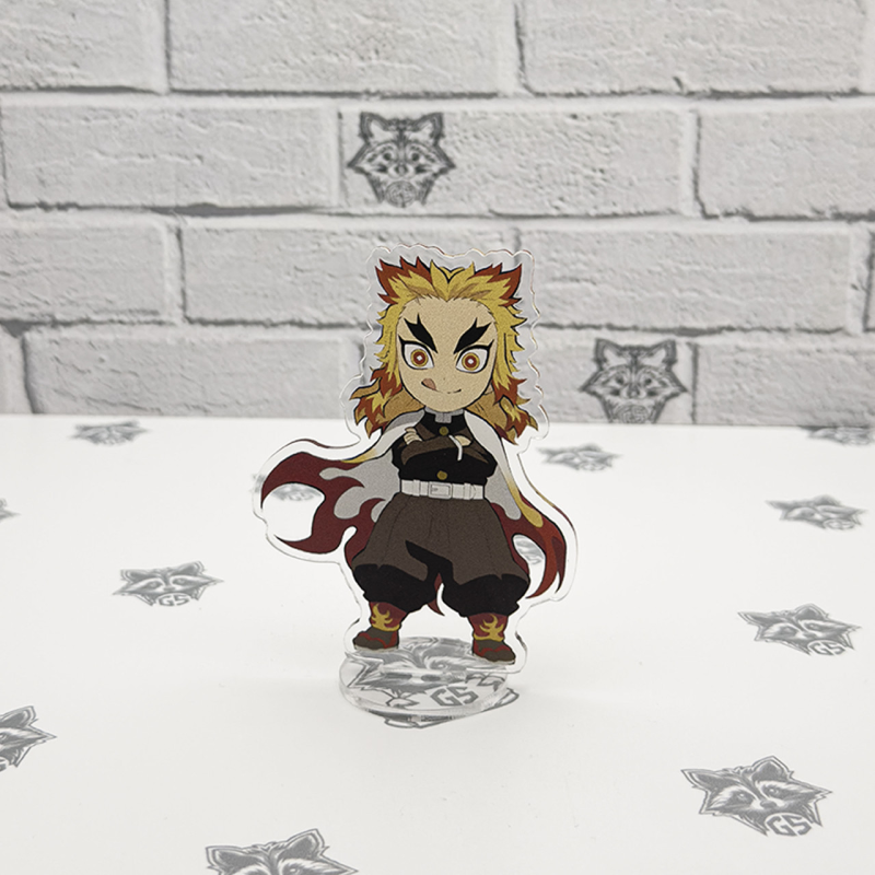 Акрилова колекційна фігурка Аніме: Клинок, який прорізає демонів Сенджуро Ренгоку 10 см