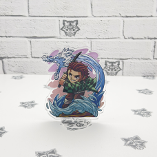 Акрилова колекційна фігурка Аніме: Клинок, який прорізає демонів Тандзіро Камадо 10 см