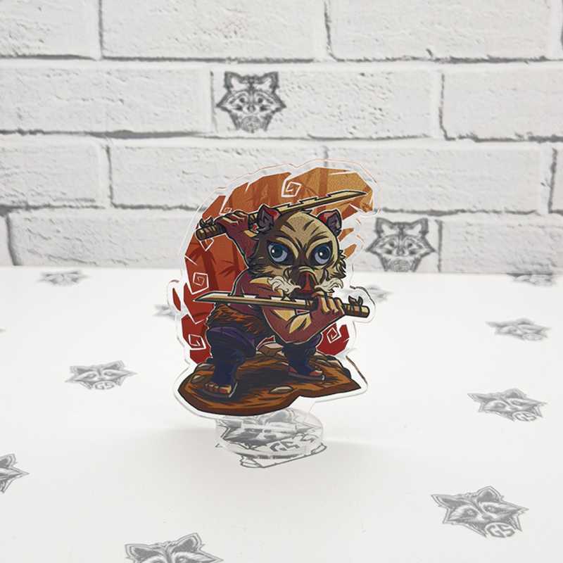 Акрилова колекційна фігурка Аніме: Клинок, який прорізає демонів Іноске Хасибіру 10 см