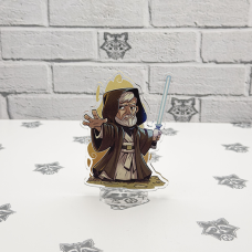 Акрилова колекційна фігурка Чібі Chibi Зоряні війни Star Wars - Obi Wan 10 см