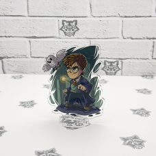 Акрилова колекційна фігурка Чібі Chibi Гаррі Поттер (Hogwarts) 10 см