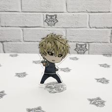 Акрилова колекційна фігурка Чібі Chibi OnePunchMan Genos 10 см