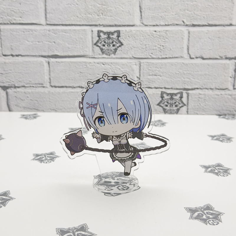 Акрилова колекційна фігурка Чібі Chibi Аніме Re:Zero. Життя з нуля в альтернативному світі - Рем 10 см