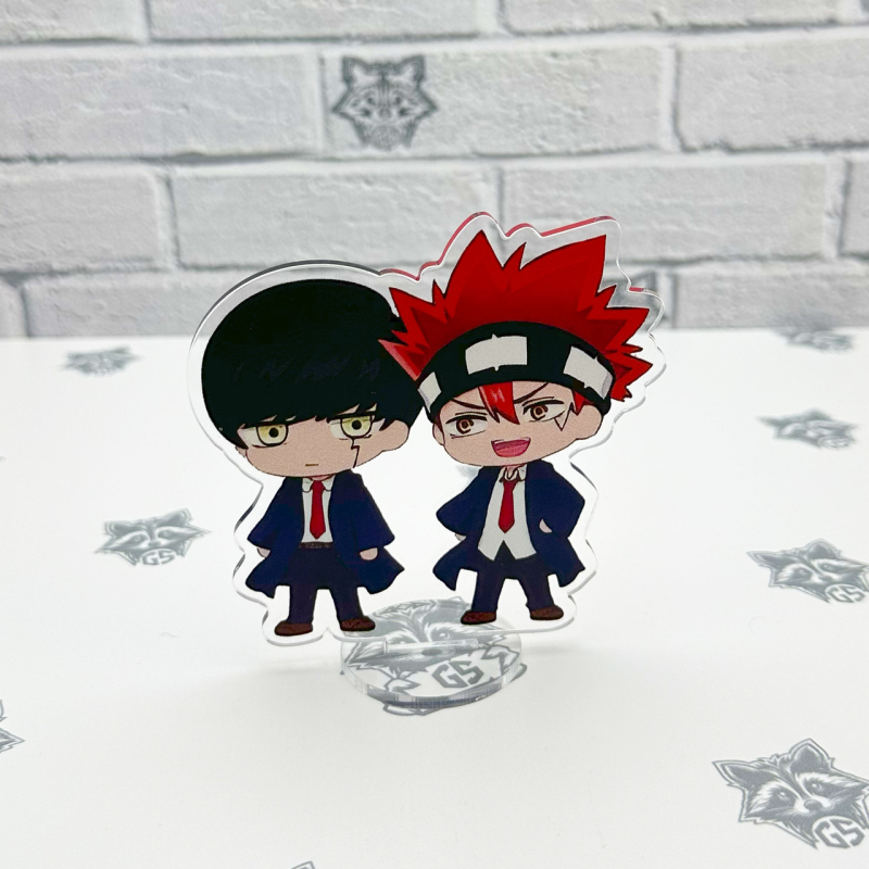 Акрилова колекційна фігурка Чібі Chibi Аніме Магія та м“язи 1 10 см