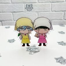 Акрилова колекційна фігурка Чібі Chibi Аніме Магія та м“язи 2 10 см