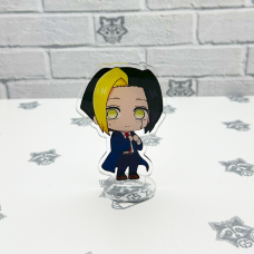 Акрилова колекційна фігурка Чібі Chibi Аніме Магія та м“язи Фінн Еймс 10 см