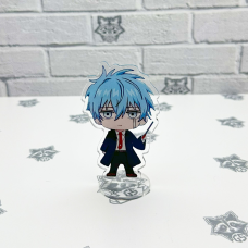 Акрилова колекційна фігурка Чібі Chibi Аніме Магія та м“язи Ланс Краун 10 см