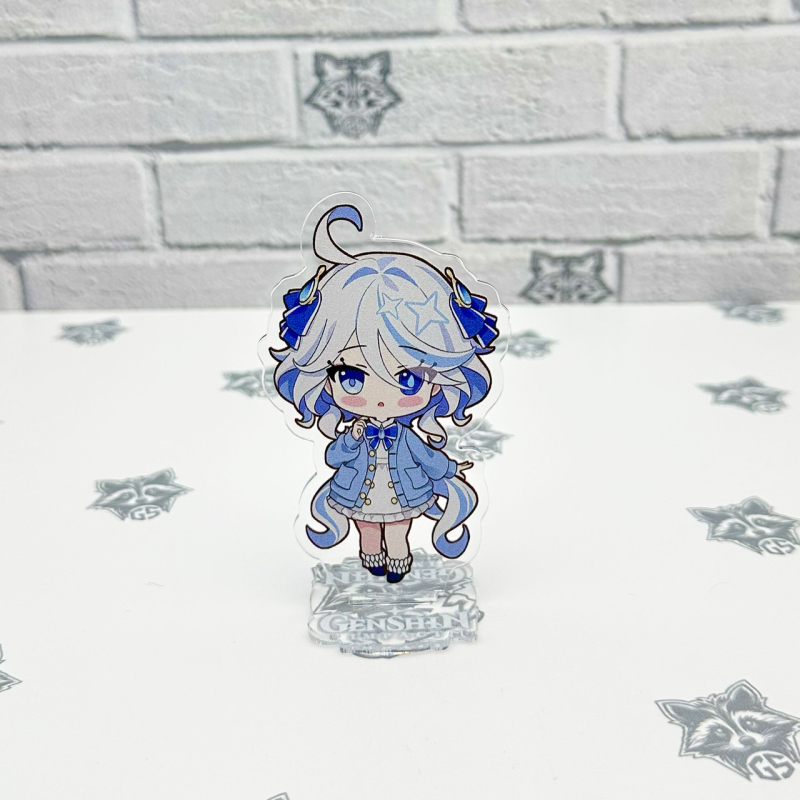 Акрилова колекційна фігурка Геншин Імпакт - Genshin Impact Chibi Фурина 2 10 см
