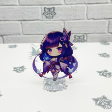 Акрилова колекційна фігурка Геншин Імпакт - Genshin Impact Chibi Сегун Райден 3 10 см
