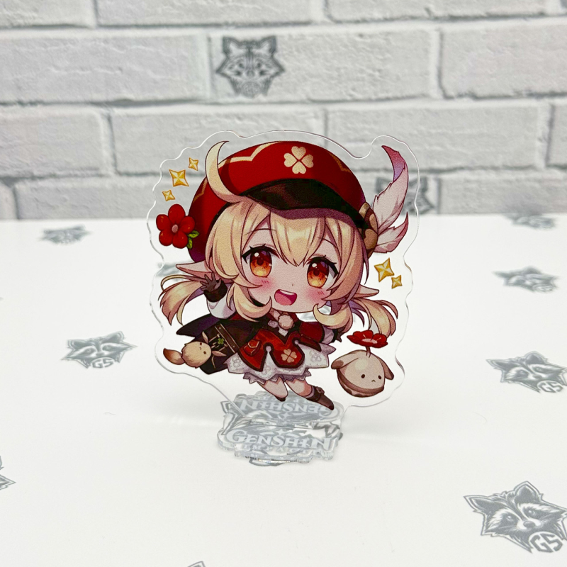 Акрилова колекційна фігурка Chibi Геншин Імпакт - Genshin Impact Клі 10 см