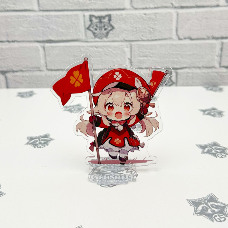 Акрилова колекційна фігурка Chibi Геншин Імпакт - Genshin Impact Клі 1 10 см