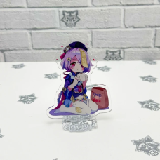 Акрилова колекційна фігурка Chibi Геншин Імпакт - Genshin Impact Ці Ці 10 см